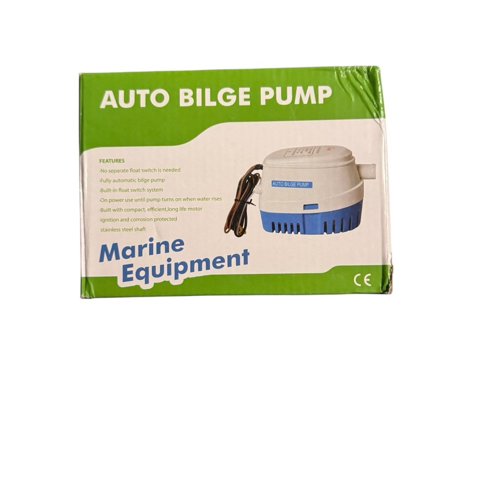1100GPH 12V Boat Marine Automatic Submersible new